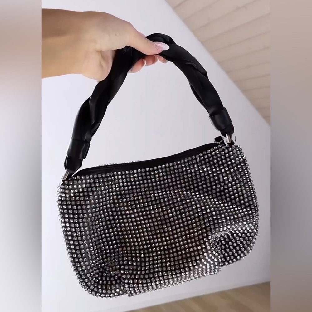 Zara Sparkly Shoulder Bag - Picture 3 of 17